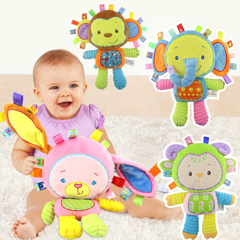 Happy Kids Education - Hochet en peluche Happy Monkey pour