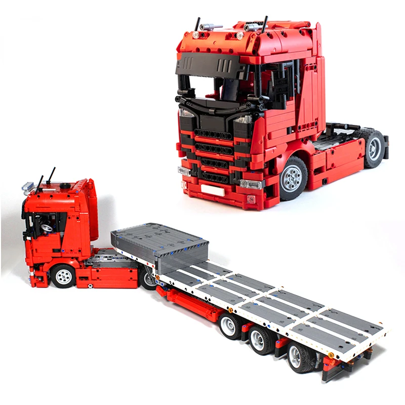 Kids Education Pdf - Camion SCA modèle MOC personnalisé avec