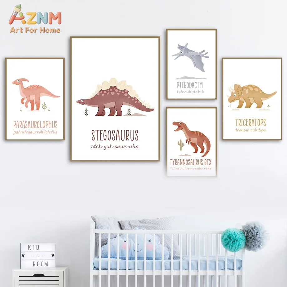 Kids Educational Poster - AZNM – impressions d'art mural sur