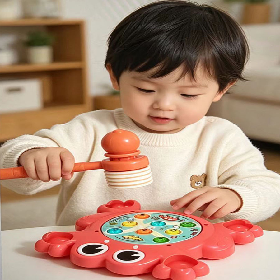 Happy Kids Education - Jeu de tape-taupe Happy Frog pour