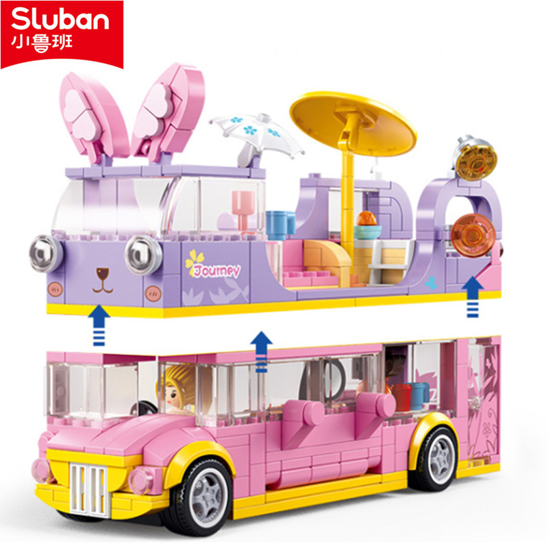 Happy Kids Education - Sluban 412 pièces blocs de construction