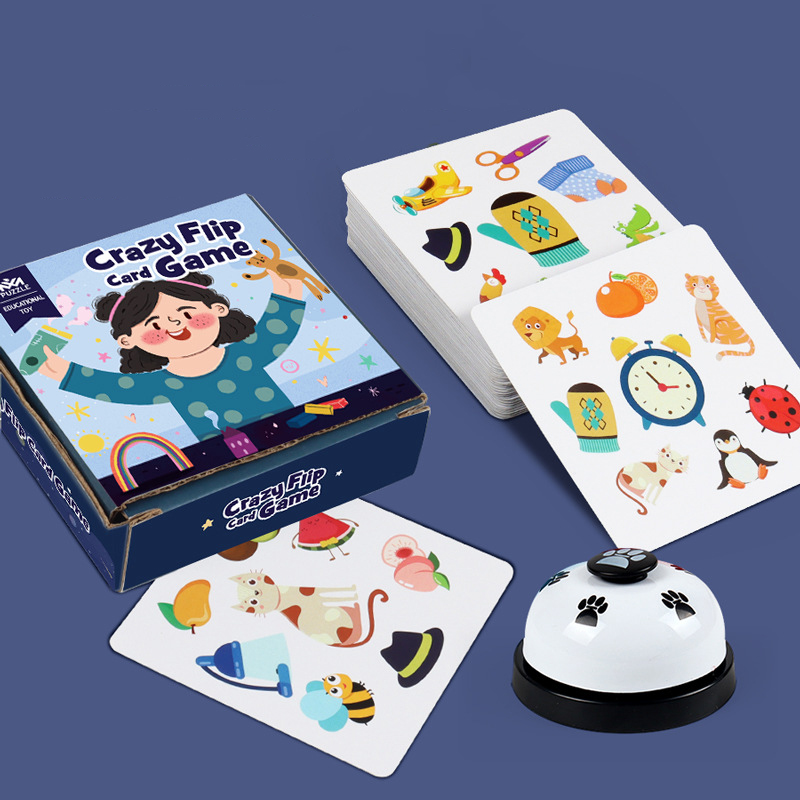 Kids Nature Education - Cartes folles assorties pour enfants, jouet