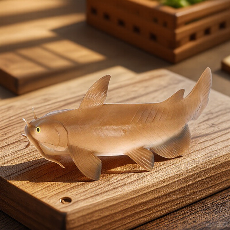 Kids Education Gift - Ornement de poisson-chat simulé, décoration créative
