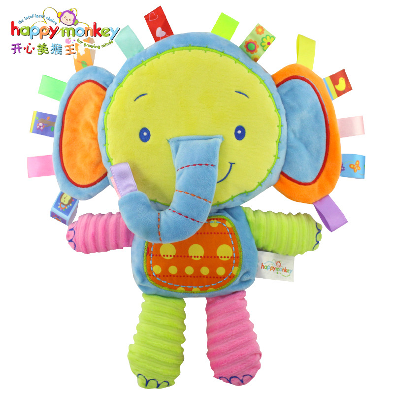 Hochet en peluche Happy Monkey - Happy Kids Education avis et prix