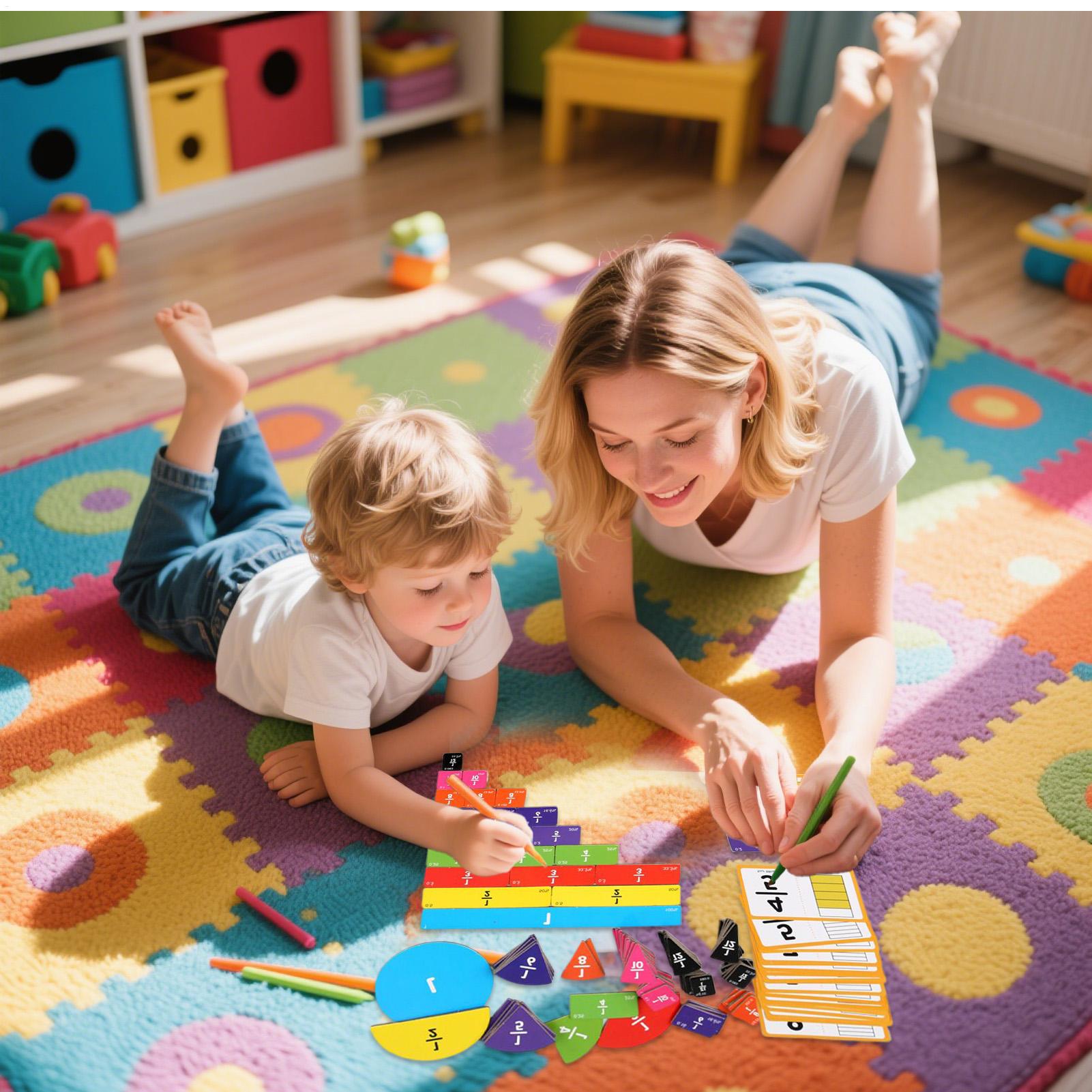 Manipulateurs de fractions, en - Kids Education Group avis et prix