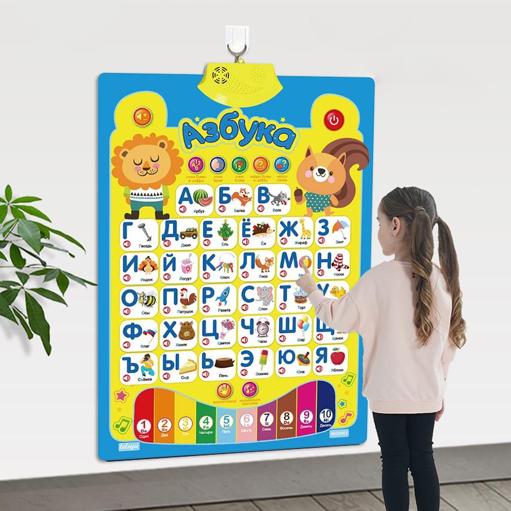 Tableau mural de l'alphabet in - Kids Educational Poster avis et prix