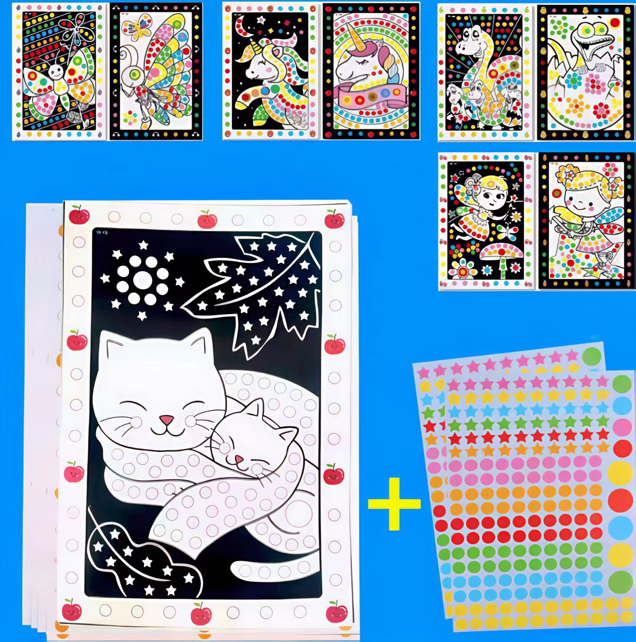 6/10 feuilles/Lot mignon dessi - Happy Kids Education avis et prix
