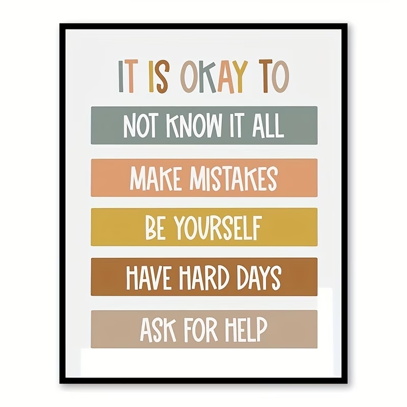 Impression sur toile de citati - Kids Educational Poster avis et prix