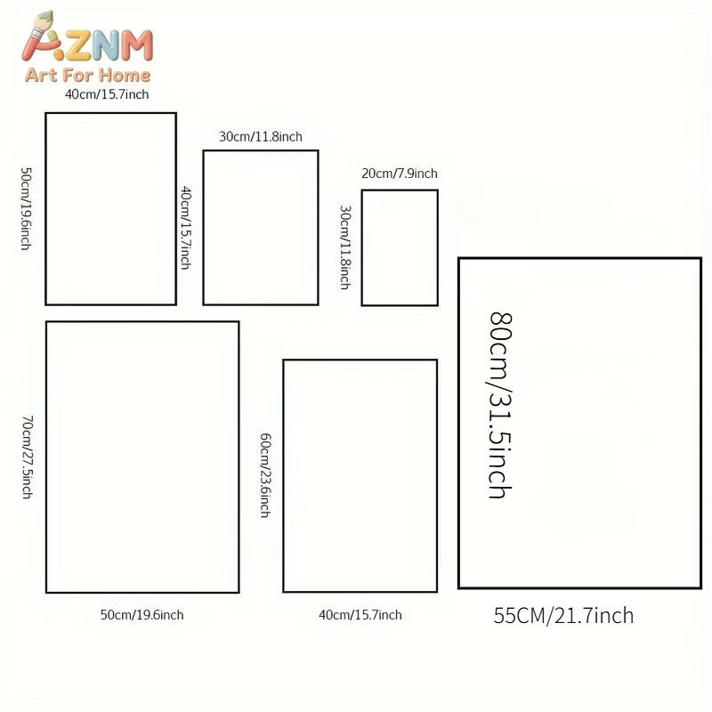 AZNM – toile murale éducative  - Kids Educational Poster avis et prix