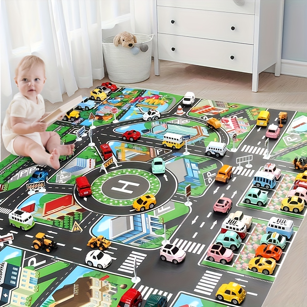 1 pièce, tapis de jeu de la ci - Kids No Education avis et prix