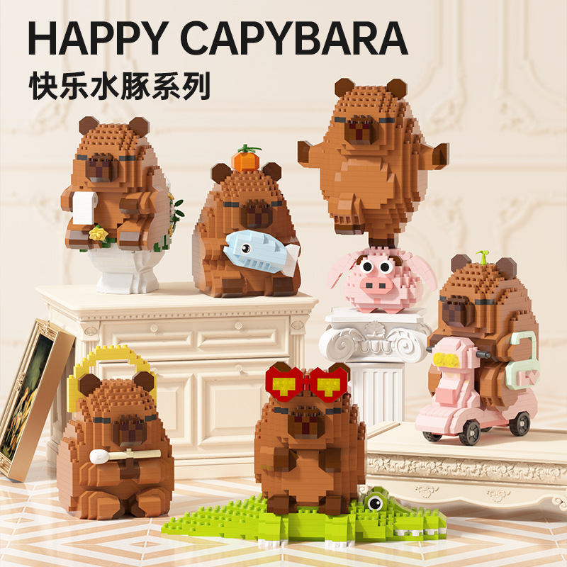 Blocs de construction Capybara - Happy Kids Education avis et prix