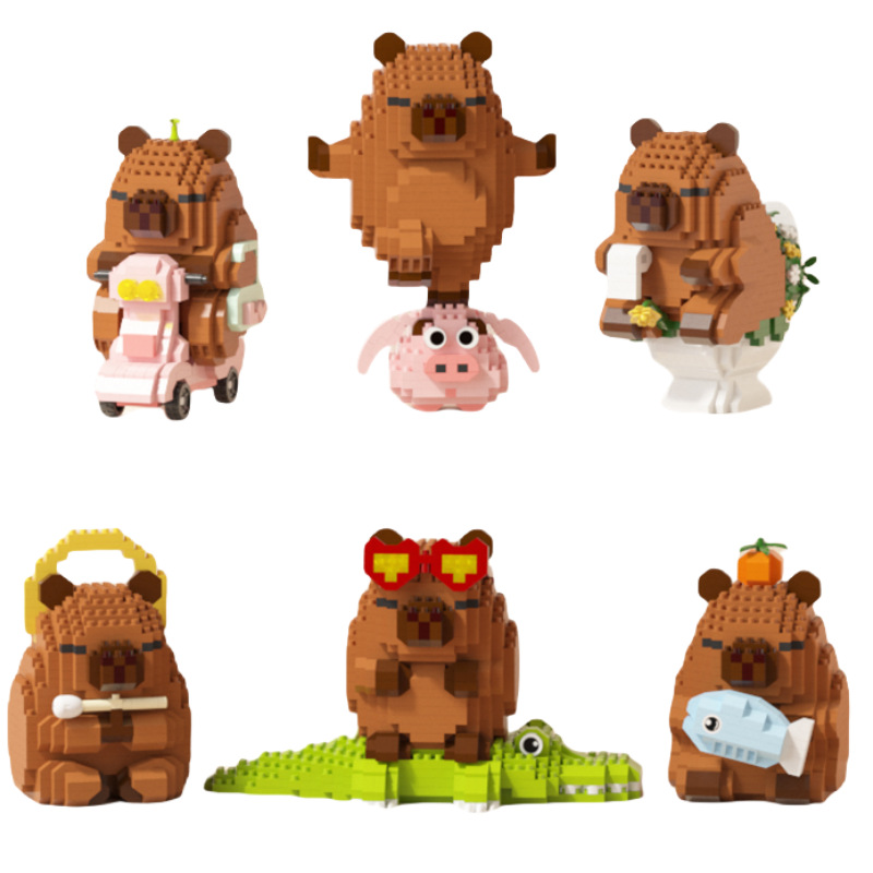 Blocs de construction Capybara - Happy Kids Education avis et prix