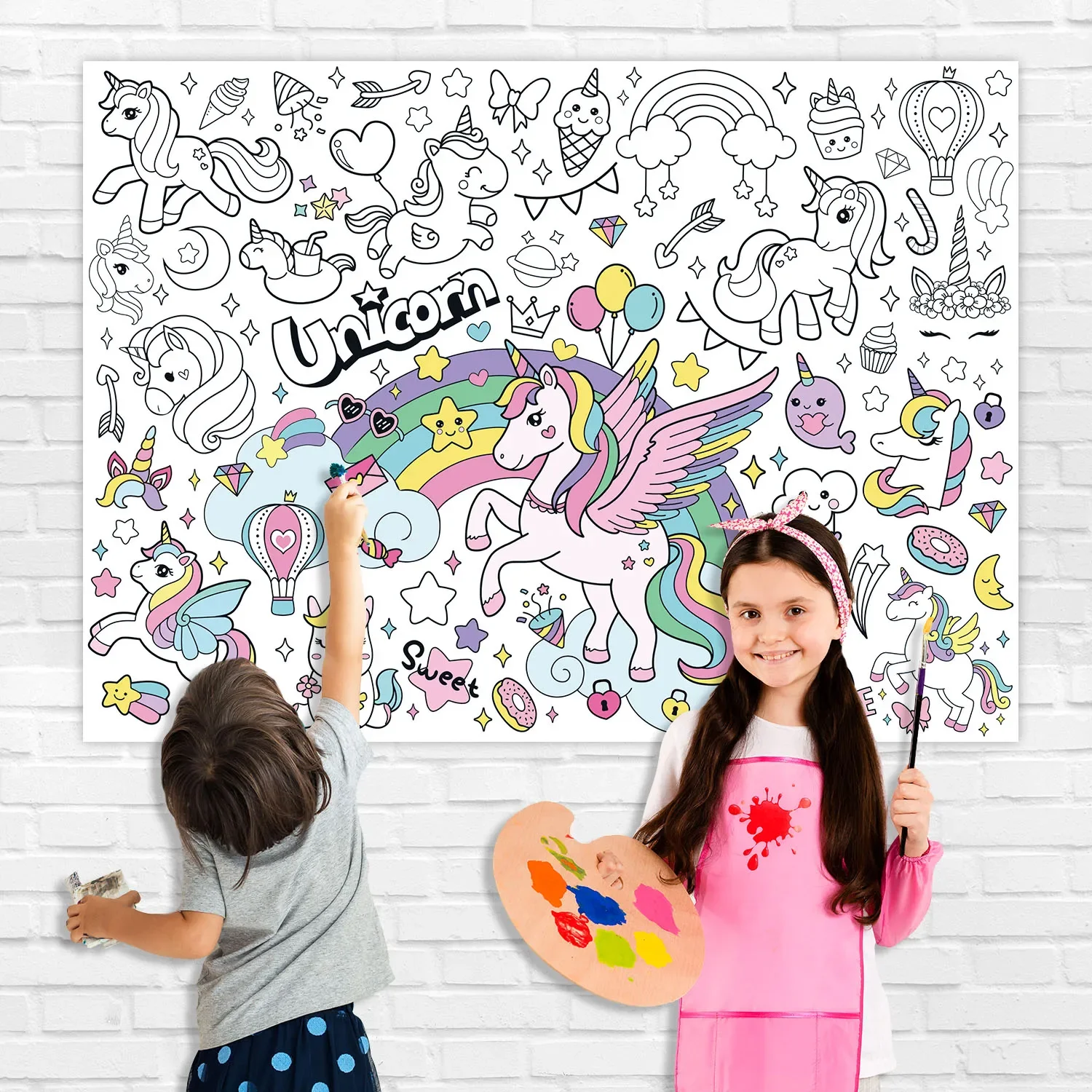 Nouveaux livres de coloriage l - Kids Educational Poster avis et prix