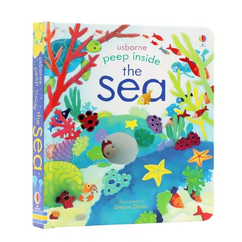 Usborne Peep Inside The Sea, l - Kids Nature Education avis et prix