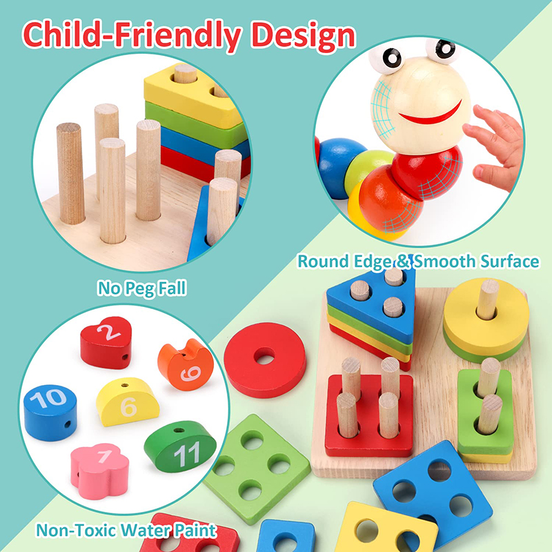 Jouets en bois Montessori pour - Kids Nature Education avis et prix