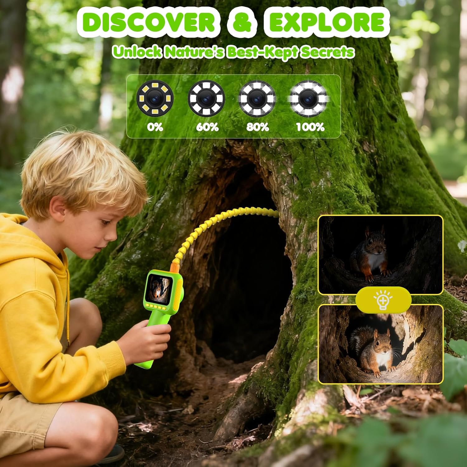 Endoscope pour enfants, caméra - Kids Nature Education avis et prix