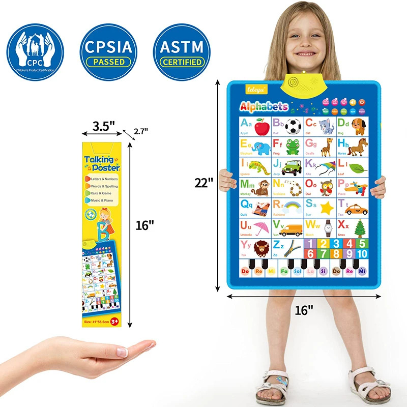 Tableau mural électronique de  - Kids Educational Poster avis et prix