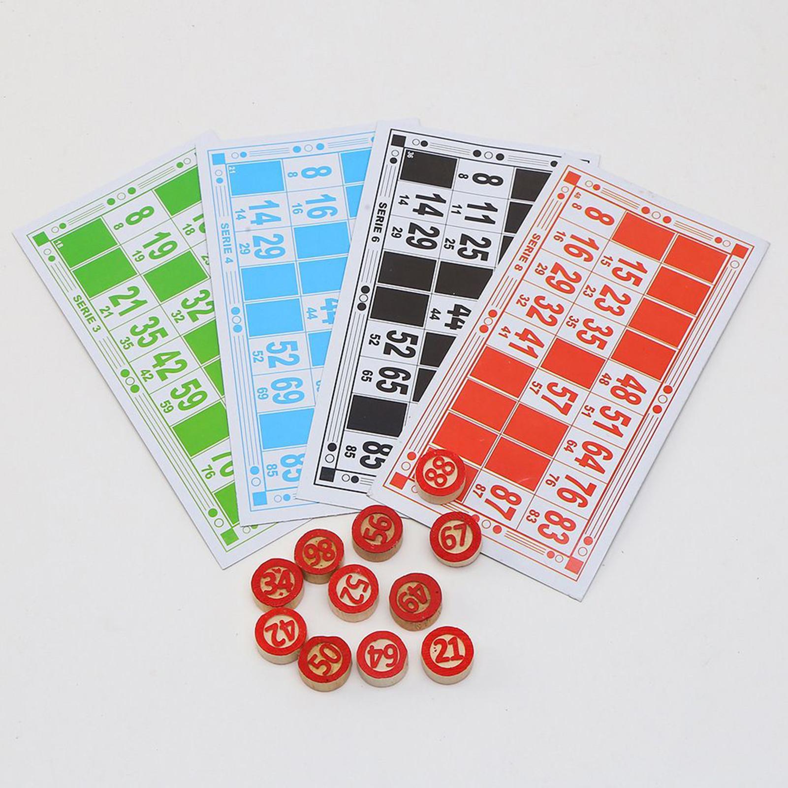Jeu de cartes de Bingo en bois - Kids Education Group avis et prix
